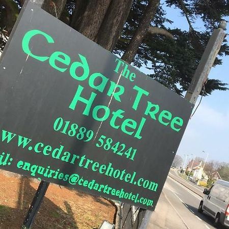 Cedar Tree Hotel Rugeley Luaran gambar